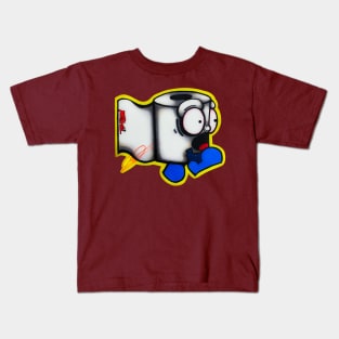 TOILET PAPER RUN Kids T-Shirt